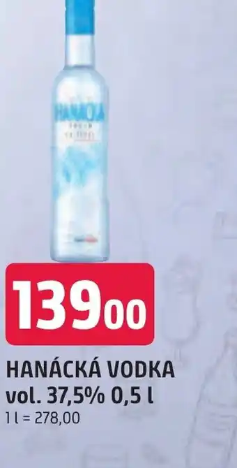 Trefa HANÁCKÁ VODKA vol. 37.5% 0.5L nabídka