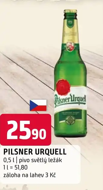 Terno PILSNER URQUELL 0,5 L nabídka