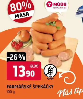 Terno FARMÁŘSKÉ ŠPEKÁČKY nabídka