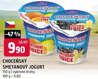 Terno CHOCEŇSKÝ SMETANOVÝ JOGURT nabídka