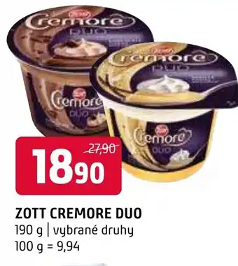 Terno ZOTT CREMORE DUO nabídka