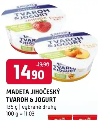 Terno MADETA JIHOČESKÝ TVAROH & JOGURT nabídka