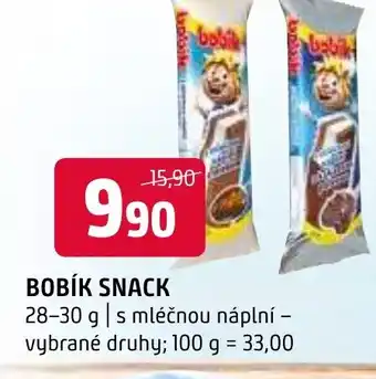 Terno BOBÍK SNACK nabídka