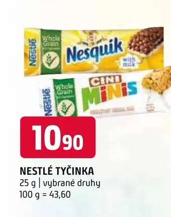 Terno NESTLÉ TYČINKA nabídka