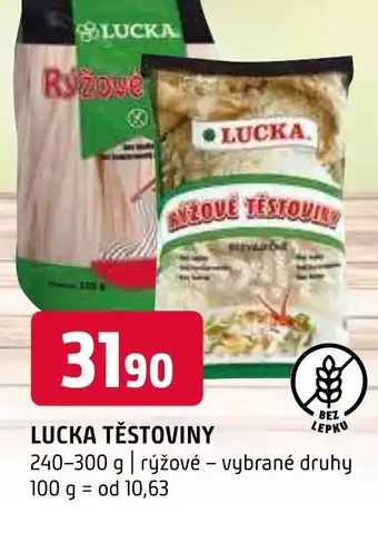 Terno LUCKA TĚSTOVINY nabídka