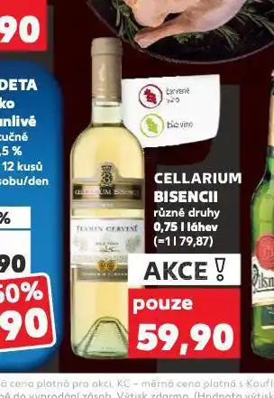 Kaufland Cellarium bisencii nabídka