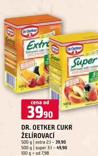 Terno DR. OETKER CUKR ŽELÍROVACÍ nabídka