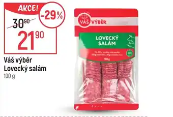 Globus Váš výběr Lovecký salám 100 g nabídka