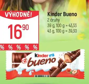 Globus Kinder Bueno nabídka