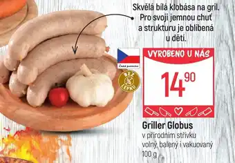 Globus Griller Globus nabídka