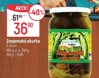 Globus Znojemská okurka nabídka