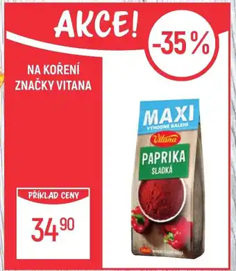 NA KOŘENÍ ZNAČKY VITANA