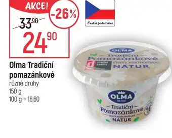 Globus Olma Tradiční pomazánkové nabídka