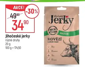 Globus Jihočeské jerky nabídka