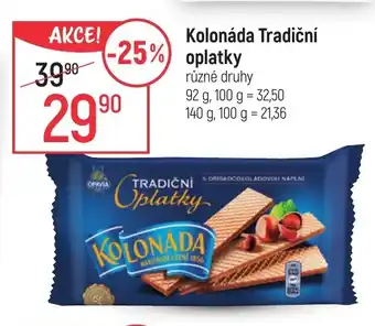 Globus Kolonáda Tradiční oplatky nabídka