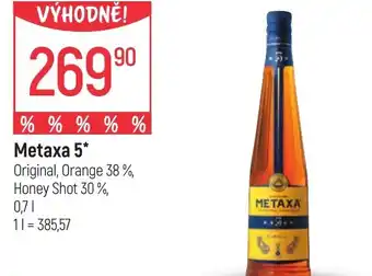 Globus Metaxa 5 nabídka