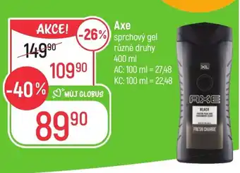 Globus Axe sprchový gel nabídka