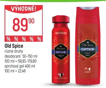 Globus Old Spice nabídka