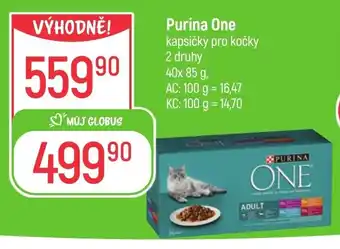 Globus Purina One kapsičky pro kočky nabídka