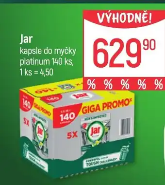 Globus Jar kapsle do myčky platinum 140 ks nabídka