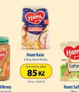 Dr. Max Hami mléčná kaše nabídka