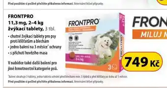 Dr. Max Frontpro žvýkací tablety nabídka