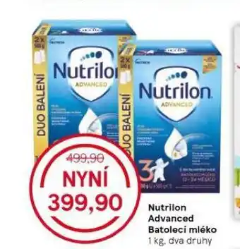 Tesco Nutrilon kojenecká výživa nabídka