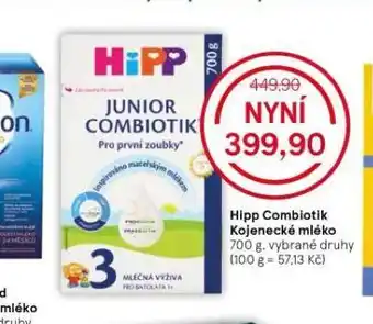 Tesco Hipp kojenecká výživa nabídka