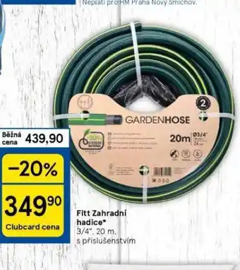 Tesco Zahradní hadice nabídka