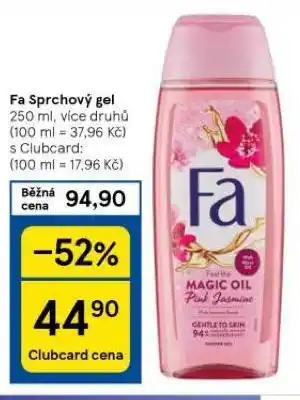 Tesco Fa sprchový gel nabídka