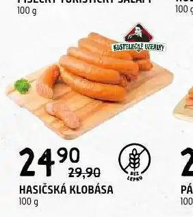 Terno Hasičská klobása nabídka