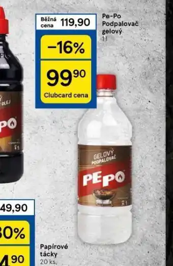 Tesco Pe-po podpalovač gelový nabídka