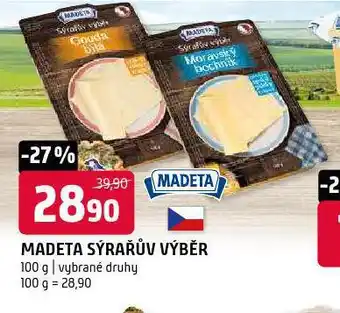 Terno Madeta sýrařův výběr nabídka