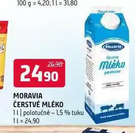 Terno Moravia čerstvé mléko nabídka