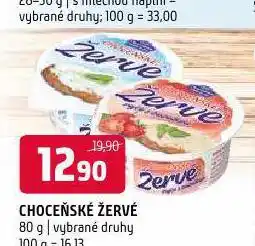 Terno Choceňské žervé nabídka