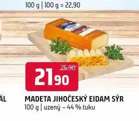 Terno Madeta jihočeský eidam sýr nabídka