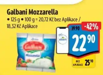 Albert Galbani Mozzarella nabídka