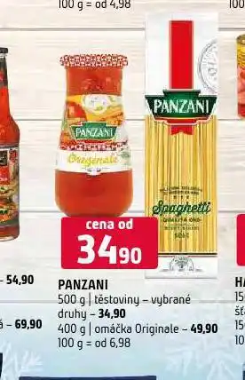 Terno Panzani omáčka nabídka