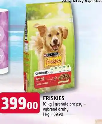 Terno Friskies granule pro psy nabídka