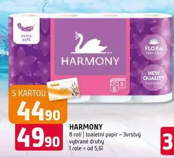 Terno Harmony toaletní papír nabídka