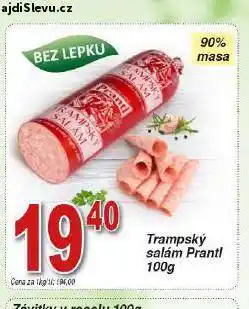 Hruška Trampský salám nabídka