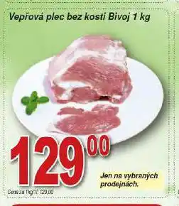 Hruška Vepřová plec bez kosti nabídka