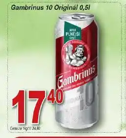 Hruška Pivo gambrinus nabídka