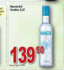 Hruška Hanácká vodka nabídka