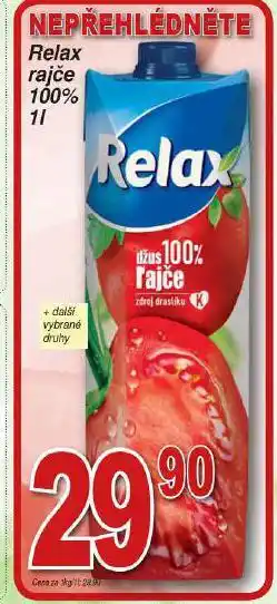 Hruška Relax nabídka