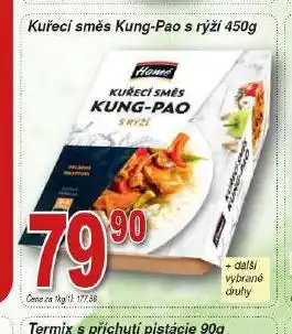 Hruška Kuřecí směs kung-pao s rýží nabídka