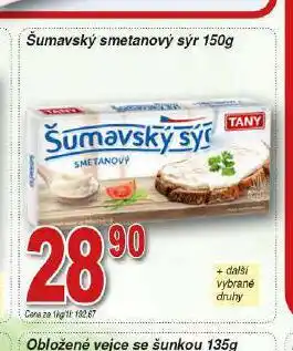 Hruška Šumavský smetanový sýr nabídka