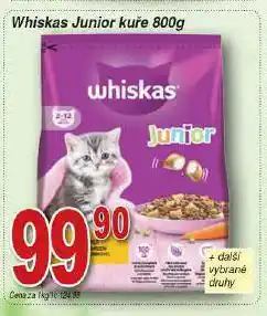 Hruška Whiskas granule pro kočky nabídka