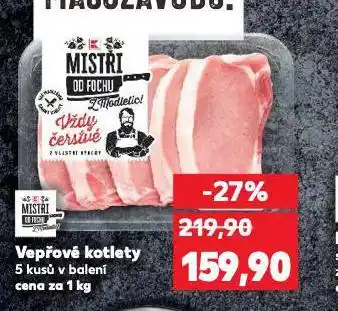 Kaufland Vepřové kotlety nabídka