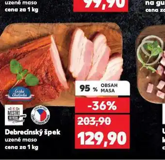 Kaufland Debrecínský špek nabídka